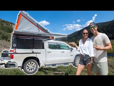 My ELITE Truck Camping Upgrades! FULL OVERNIGHT TOUR