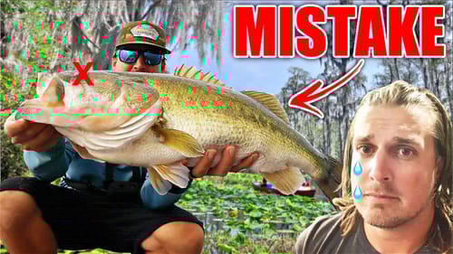 Catching this DOUBLE DIGIT Bass turns into a HUGE Mistake...