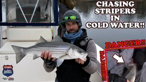 Striper Fishing in Connecticut!!! (Hooked in the D*%#!?!)