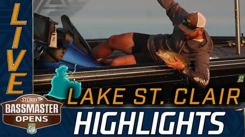 Highlights: Bassmaster Open at Lake St. Clair (Final Day)