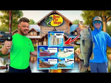 We Tried BRAND NEW Bass Pro Shop Baits!
