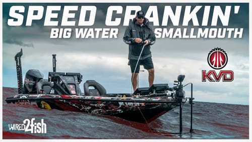 Cranking Great Lakes Smallmouth in Heavy Wind with KVD