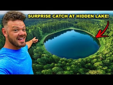 We Found and FISHED a 60 Year Old HIDDEN Lake!