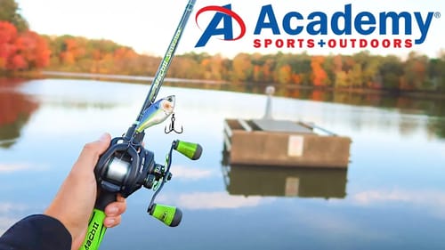 $25 Academy BUDGET Fishing Challenge (SURPRISING!)