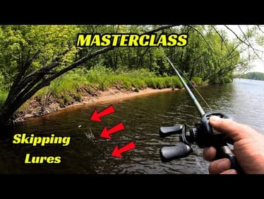 MASTERCLASS On How To Skip A Fishing Lure!