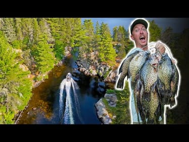 Jon Boat Ride Through Dangerous GAP to Catch GIANT CRAPPIES!