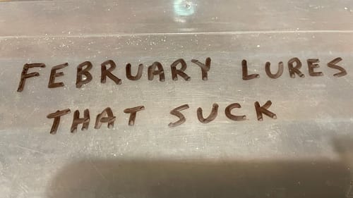 The 3 Most Unproductive February Lures