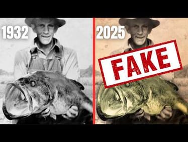 The TRUTH About the WORLD RECORD BASS: Historian Says It’s FAKE