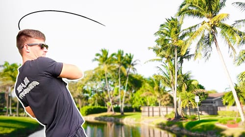 Fishing an URBAN Miami Canal and Catching GIANT Fish!