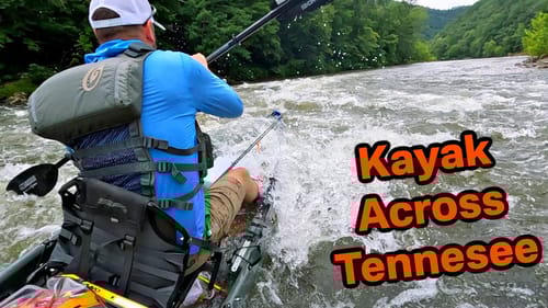 DANGEROUS KAYAK FLIP!!    (Day 1)
