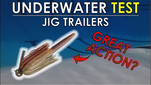 Best Jig Trailers | Underwater Bass Fishing Lure Test