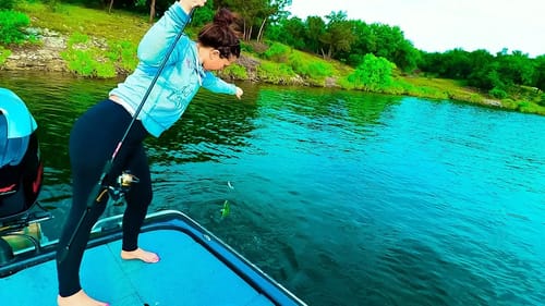 Husband vs Wife FISHING CHALLENGE! I WANT A REMATCH!!!