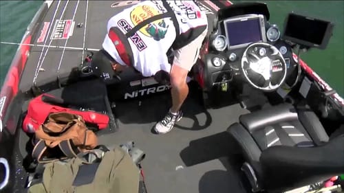 Edwin Evers with another good one BASS Live www.bassmaster.com