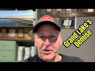 REALITY…Relentless Tournament Pressure Have Decimated Grand Lake Bass Fishing