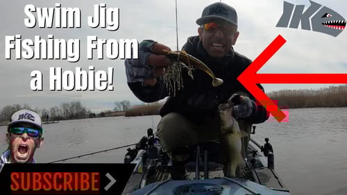 Swim Jig Fishing from a Hobie