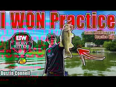 I May Have WON Practice - MLF Heavy Hitters - Smith Mountain Lake - Practice Vlog