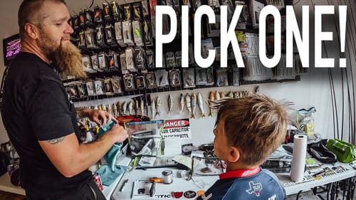 I Let Him Pick Whatever He Wanted Off The Tackle Wall. MY LAST VIDEO...