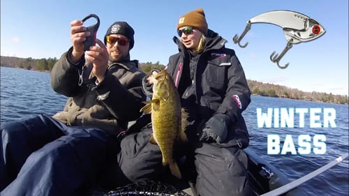 Blade Baits for Winter Smallmouth! (Super Fun!!)