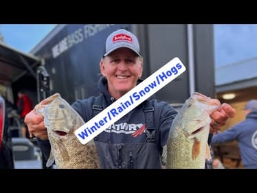 Catching Big Bass In The Rain/Snow…(November-March)
