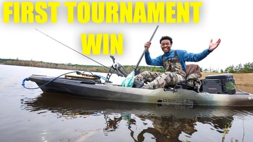 I WON My FIRST SOLO Kayak Bass Tournament