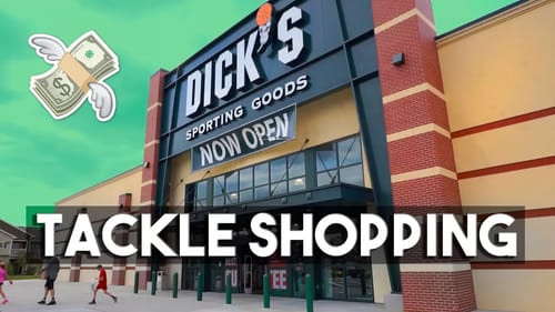 Fishing TACKLE SHOPPING & GIVEAWAY (Dick's Sporting Goods)