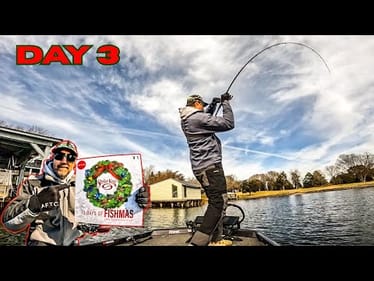 CHRISTMAS ADVENT CALENDAR FISHING CHALLENGE!! || 12 Days of Fishmas