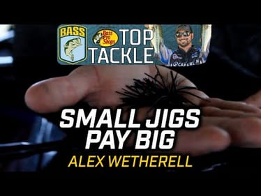 Small jigs pay big dividends with smallmouth