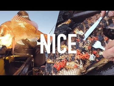 Snapper with Chilli & Cumin Butter, Open Fire Cook Up - Catch & Cook