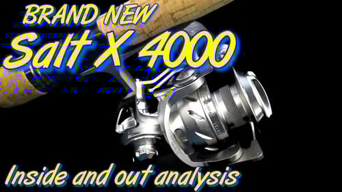 Tsunami Salt X 4000 - Compact Fully Sealed saltwater Spinner - Detailed inside and out