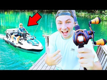 JetSki Fishing Challenge For BIG FISH!
