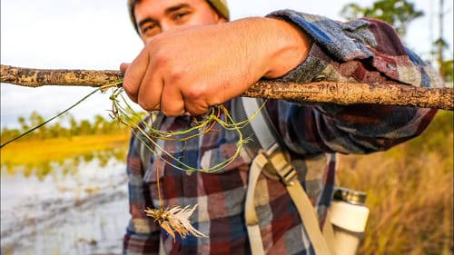 Primitive Crafting Fishing Challenge