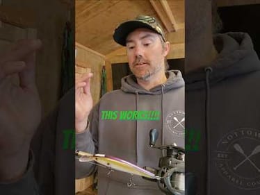 Jerkbait modification catches more fish!!! #shorts