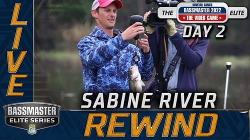 2021 Bassmaster LIVE at Sabine River - DAY 2 (FRIDAY)