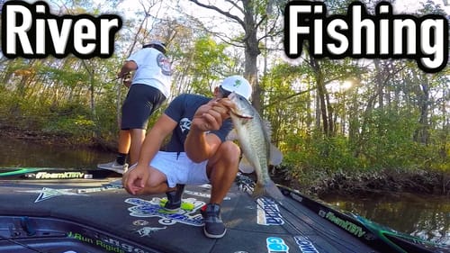River Fishing for Bass