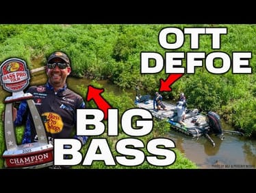 Shallow Flipping is BACK! How Ott DeFoe CRUSHES Summer Bass