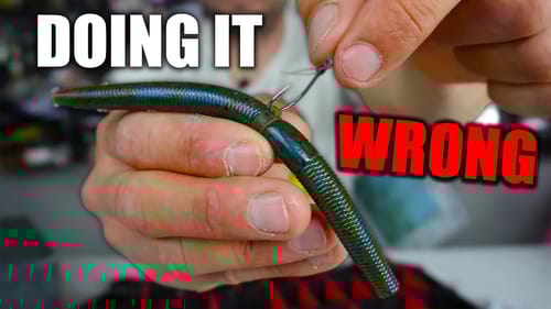 STOP Wasting so Many WORMS Wacky Rig Bass Fishing (SOLVED)