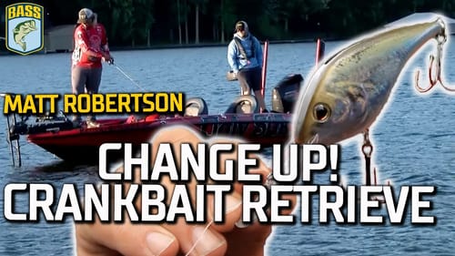 Robertson's unorthodox late-summer crankbait retrieve