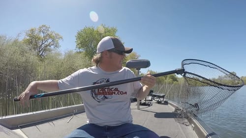 Matt Loses A 15 lb Bass At The Net! | Painful Fish Story