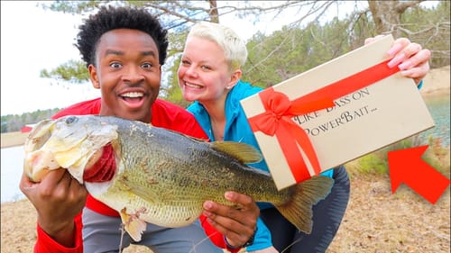 Fishing With A MYSTERY Valentines Day Box (SURPRISING)