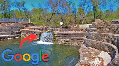I Found A Hidden Spillway On Google Maps And It Was LOADED With Fish!