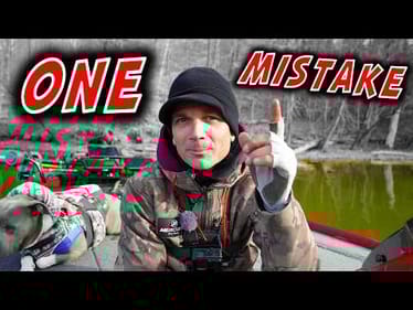 The 1 MISTAKE that can Actually Help you Catch BASS
