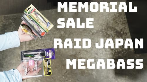 What's New This Week! Memorial Day Sale, Megabass, Raid Japan And More!
