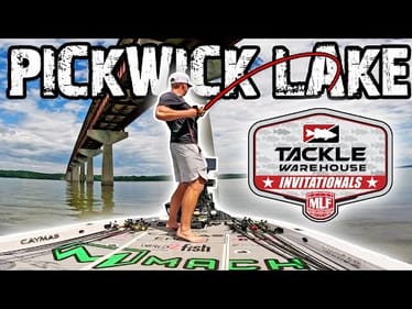 Fishing PICKWICK Lake For BIG BASS in the MLF PRO TOURNAMENT! (Practice Days 1-3)