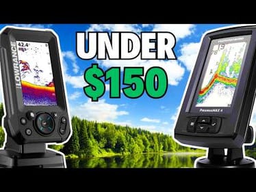Best Budget Fish Finder Under $150? Humminbird PiranhaMAX 4 vs Lowrance Eagle 4X (Full Comparison)