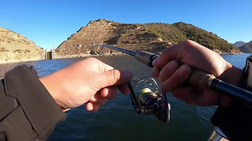 Winter Striper Fishing in Southern California