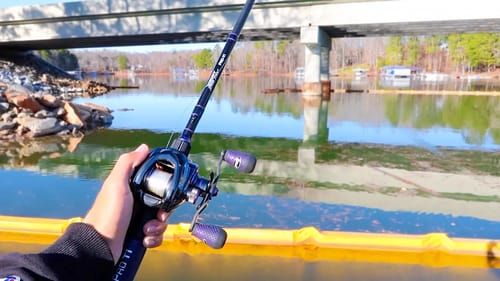 Catching GIANT Bass in Ultra CLEAR Water (Winter Fishing)