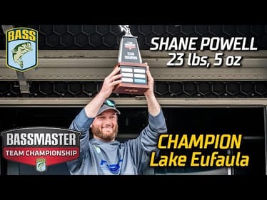 Shane Powell wins Bassmaster Team Championship Fish Off (BASSMASTER CLASSIC BERTH)