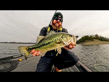 Bass Fishing When Its COLD! Key Baits And Locations To Catch Fish!