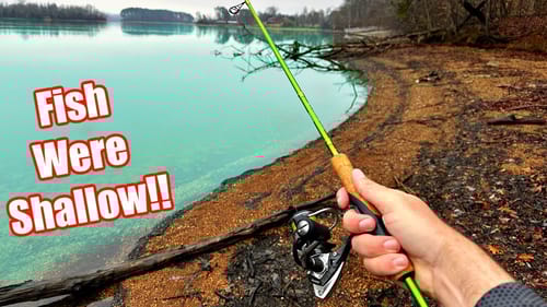 Tourney Pre-Fishing from the Bank?