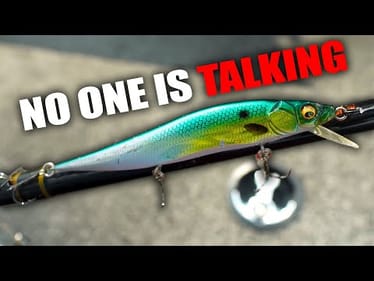 TOURNAMENT Anglers have Kept this QUIET for too LONG
